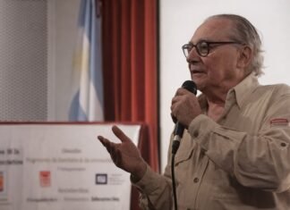 Dolor en la UNLa por el fallecimiento de Rómulo Berruti, impulsor del ciclo de cine abierto a la comunidad en la sala Tita Merello