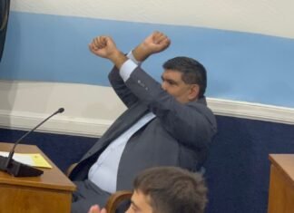 Roberto Barrera le toma la palabra a Otermín: La Libertad Avanza exige participar en el Consejo de Seguridad