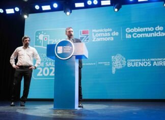 Lomas sede del Pre Cosapro de la Región Sanitaria VI: Otermín y Kreplak abrieron el encuentro