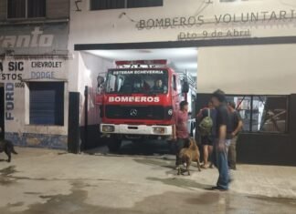 Héroes de 9 de Abril: Bomberos salvaron la vida de un nene de 3 años que se había atragantado