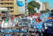 Movimientos sociales lanzan plan de lucha tras el fin del programa «Volver al Trabajo»