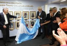 En el HCD de Avellaneda: Barrueco y Ferraresi inauguraron el hall “Presidentes de la democracia”