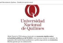 Alerta en la Universidad de Quilmes: denuncian el uso de «encuestas fantasma» para medir a Milei y Mieri