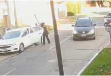 Terror en Berazategui: una madre logró rescatar a su hija segundos antes de que le robaran el auto