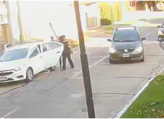 Terror en Berazategui: una madre logró rescatar a su hija segundos antes de que le robaran el auto