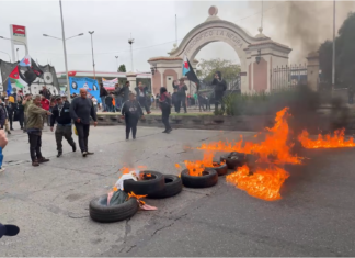 Puente Pueyrredón: La UTEP y el Polo Obrero desafían el protocolo antipiquetes ante el ‘apagón’ de la ayuda social