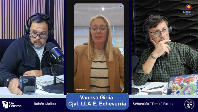 vanesa gioia en sin retorno