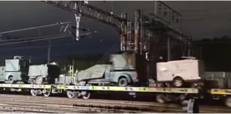 ¿Tanques en las vías del Roca? El «tren militar» que sorprendió a los vecinos durante la madrugada