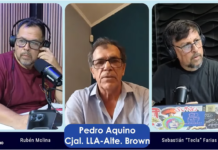 Juan Pedro Aquino: «En Almirante Brown se le puede ganar al peronismo y seremos gobierno en 2027»