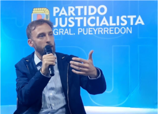 Otermín en Mar del Plata: «A Cristina el poder la secuestró para que no pueda ser candidata»