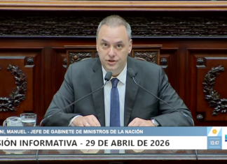 Adorni en el Congreso: «No cometí ningún delito y no voy a renunciar»
