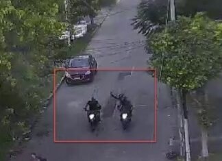 De Avellaneda a Quilmes: Robaron una moto a los tiros, chocaron contra un camión y el dueño los reconoció en la comisaría