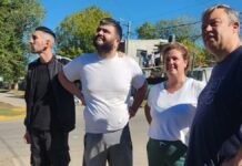 Cascallares participó de una jornada comunitaria en Ministro Rivadavia