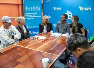 El Municipio de Brown profundiza el acompañamiento a familias del distrito en situación de vulnerabilidad