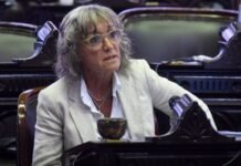 La diputada nacional Mónica Frade denunció a Javier Milei por complicidad en crímenes de guerra y pidió que se le prohíba salir del país