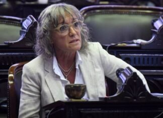 La diputada nacional Mónica Frade denunció a Javier Milei por complicidad en crímenes de guerra y pidió que se le prohíba salir del país