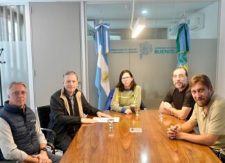 Fernando Gray se reunió con la Ministra de Hábitat y Desarrollo Urbano, Silvia Batakis