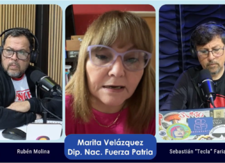 Diputada Marita Velázquez: «Estoy segurísima de que el peronismo vuelve»