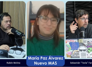 María Paz Álvarez del Nuevo MAS: «La marcha fue una expresión de bronca cocinada por abajo contra el gobierno de Milei»