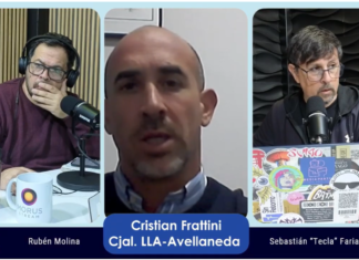 Cristian Frattini de cara al armado libertario en Avellaneda: «La única forma de ganar en un distrito ultraperonista es con una gran unidad opositora»