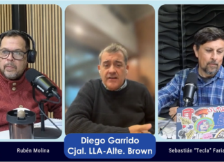 Diego Fernández Garrido: «Es una burla que hagan murales en barrios donde no hay agua ni médicos en las salitas»