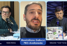Maximiliano Gallucci del PRO de Avellaneda: «Hay que gobernar con la gente y no a pesar de ella»