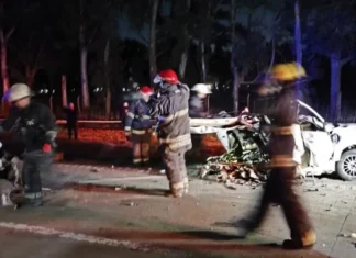 San Vicente: Choque en la Ruta 6 dejó un saldo de cinco personas fallecidas, entre ellas dos menores