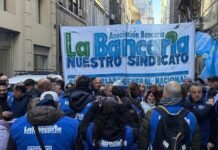 Paro nacional en el Banco Central y el Hipotecario: los gremios se plantan ante el ajuste