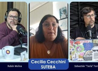 “Los docentes eligieron la coherencia”: Cecilia Cecchini celebró el triunfo de la Lista Celeste en las elecciones de SUTEBA