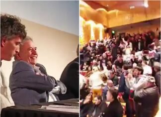 Tensión en la UNLa: Militantes de izquierda escracharon a Eduardo Duhalde por «la Masacre de Puente Pueyrredón»
