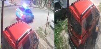 Lanús: Le quisieron robar a un vecino segundos después de que pasara un móvil de Seguridad Ciudadana