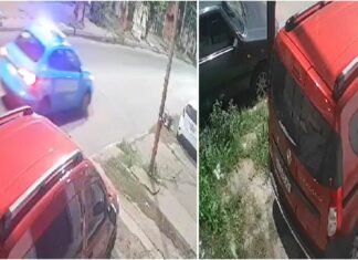 Lanús: Le quisieron robar a un vecino segundos después de que pasara un móvil de Seguridad Ciudadana