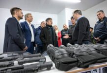 Kicillof, Cascallares y Fabiani inauguraron dos bases policiales y entregaron patrulleros para fortalecer la prevención