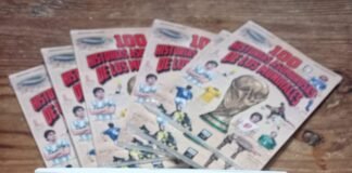 Dos periodistas de la región presentan en Temperley “100 historias asombrosas de los mundiales”