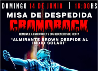 Realizarán un recital de despedida al Indio Solari en el Parque Don Orione