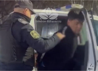 Persecución y vuelco: Dos detenidos por intento de robo en una vivienda en Monte Grande