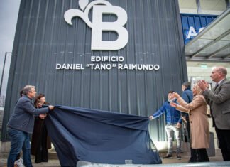 Bautizaron con el nombre de Daniel «Tano» Raimundo al nuevo edificio de la Agencia de Seguridad Vial de Almirante Brown