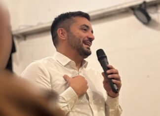 Hábitat digno en Lanús: Agustín Balladares encabezó el lanzamiento de un programa de mejoras habitacionales para barrios populares