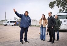 Nicolás Mantegazza visitó a Mariel Fernández en Moreno para articular agendas productivas y de infraestructura