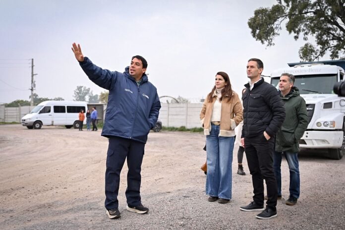 Nicolás Mantegazza visitó a Mariel Fernández