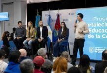 Otermín junto a Wado de Pedro presentó el Programa de Fortalecimiento para la Educación Técnica de la Comunidad
