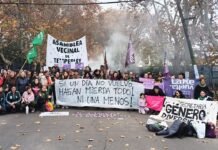 Tensión en Temperley: Denuncian provocación policial en una movilización por el femicidio de Noelia Rivero