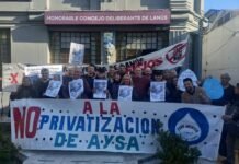 Lanús: El Concejo Deliberante aprobó una ordenanza en rechazo a la privatización de AySA