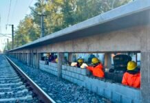 El Municipio de Almirante Brown retomó la construcción de la Estación de Trenes de la Universidad Guillermo Brown