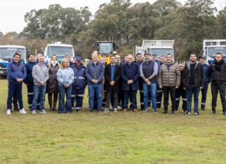 Almirante Brown incorporó una nueva flota de camiones y maquinas para fortalecer los servicios urbanos y mejorar la calidad ambiental