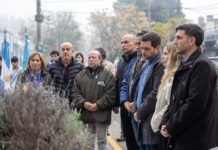 Emotivo homenaje del Municipio de Almirante Brown a los héroes locales caídos en Malvinas