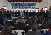 Roberto Ríos destacó la masiva participación en el Plenario Nacional de U.T.U.A.R.A.