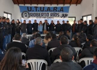 Roberto Ríos destacó la masiva participación en el Plenario Nacional de U.T.U.A.R.A.