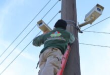 Echeverría: Avanza la instalación de nuevas cámaras de seguridad