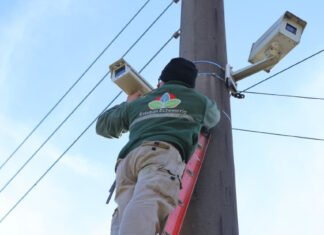Echeverría: Avanza la instalación de nuevas cámaras de seguridad